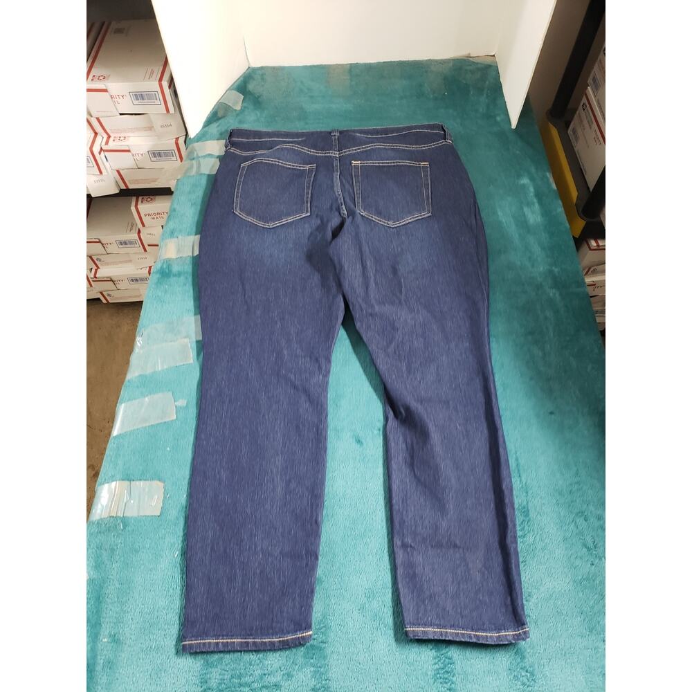 Gap Jeans Size 18 Womens Blue Pants Demin Ladies High Rise Favorite Jegging NWT - Picture 11 of 13